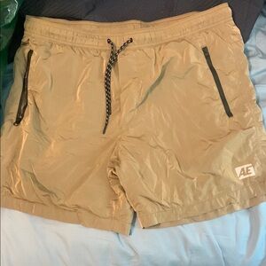 American Eagle Outfitters Tan Athletic Shorts